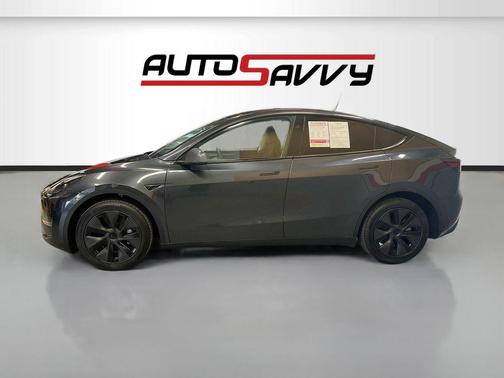 Stealth Grey 2025 Tesla Model Y Long Range Dual Motor All-Wheel Drive