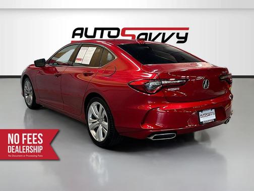 sparkle silver met 2021 Acura TLX Technology Package