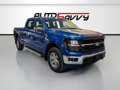 Atlas Blue Metallic 2024 Ford F-150 XLT