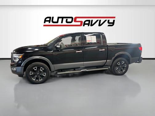 Super Black 2024 Nissan Titan Platinum Reserve