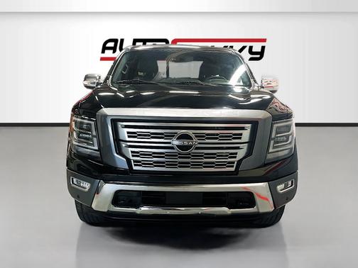 Super Black 2024 Nissan Titan Platinum Reserve