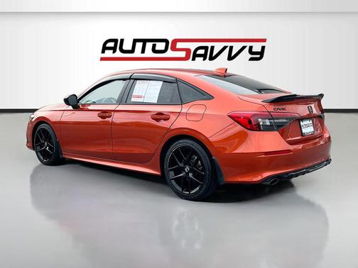 Blazing Orange Pearl 2022 Honda Civic Si Base