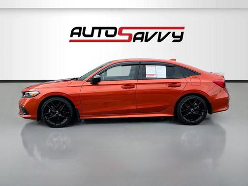 Blazing Orange Pearl 2022 Honda Civic Si Base