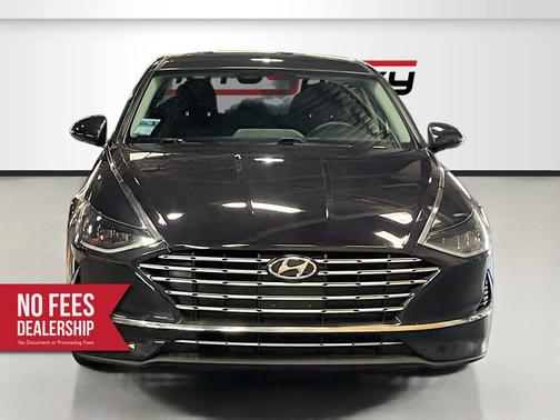 Carbon Blue 2023 Hyundai SONATA Hybrid Blue