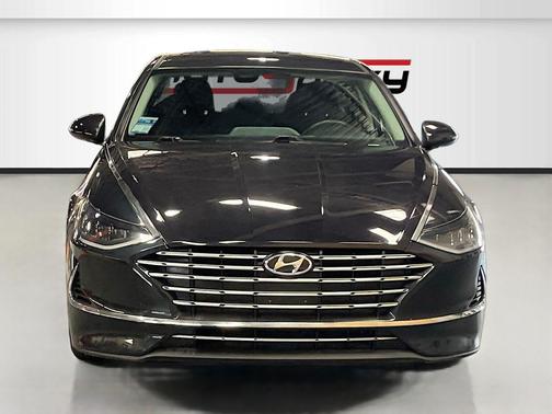 Carbon Blue 2023 Hyundai SONATA Hybrid Blue