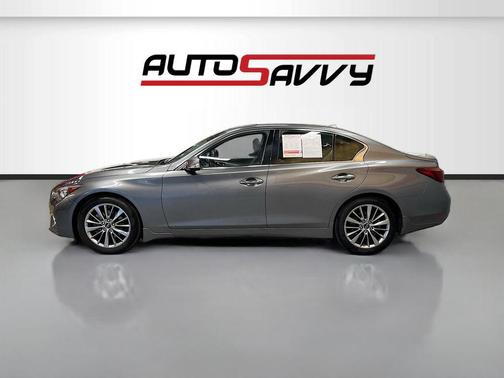 Graphite Shadow 2022 INFINITI Q50 3.0t LUXE