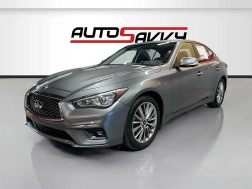 Graphite Shadow 2022 INFINITI Q50 3.0t LUXE