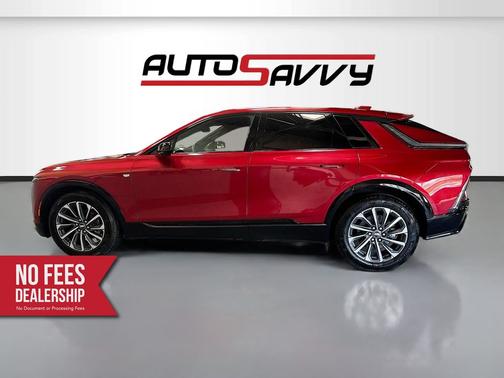 Radiant Red Tintcoat 2025 Cadillac LYRIQ Sport
