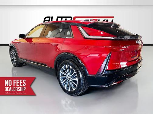 Radiant Red Tintcoat 2025 Cadillac LYRIQ Sport