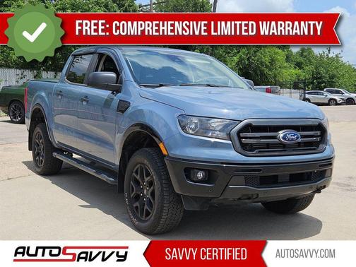 Azure Gray Metallic Tri-Coat 2023 Ford Ranger XLT