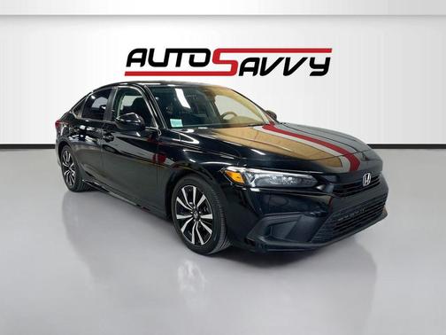 Crystal Black Pearl 2023 Honda Civic EX