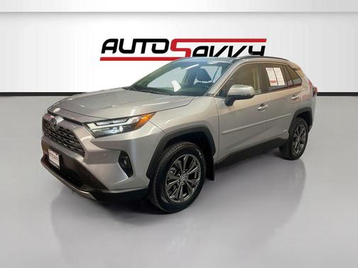 Silver Sky Metallic 2025 Toyota RAV4 Hybrid Limited