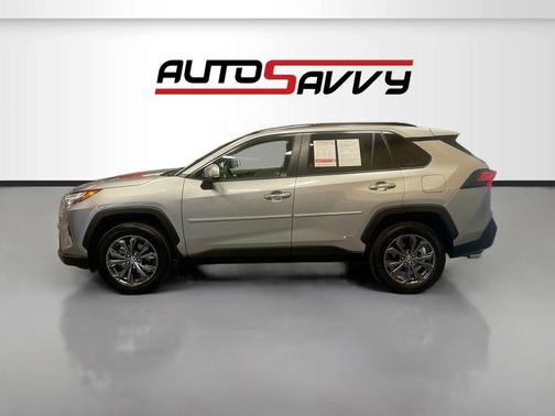 Silver Sky Metallic 2025 Toyota RAV4 Hybrid Limited