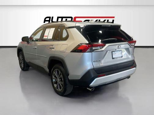 Silver Sky Metallic 2025 Toyota RAV4 Hybrid Limited