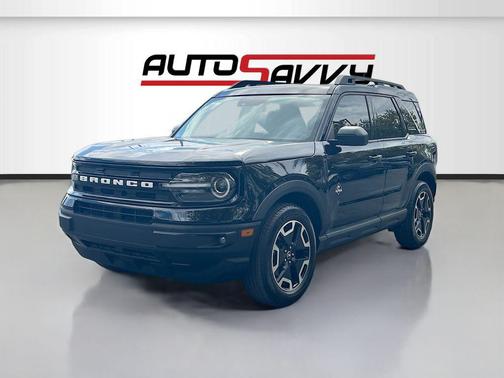 Shadow Black 2023 Ford Bronco Sport Outer Banks