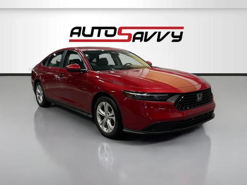 Red Metallic 2025 Honda Accord LX