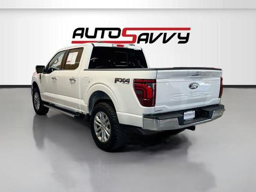 Star White Metallic Tri-Coat 2025 Ford F-150 Lariat
