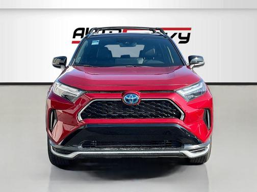 Supersonic Red/Midnight Black Metallic 2024 Toyota RAV4 Prime XSE