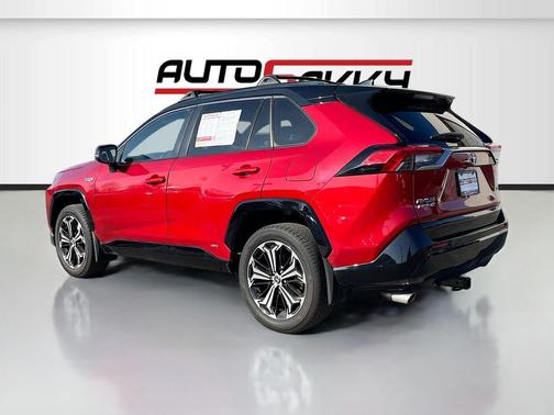 Supersonic Red/Midnight Black Metallic 2024 Toyota RAV4 Prime XSE