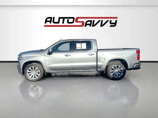 Satin Steel Metallic 2021 Chevrolet Silverado 1500 High Country