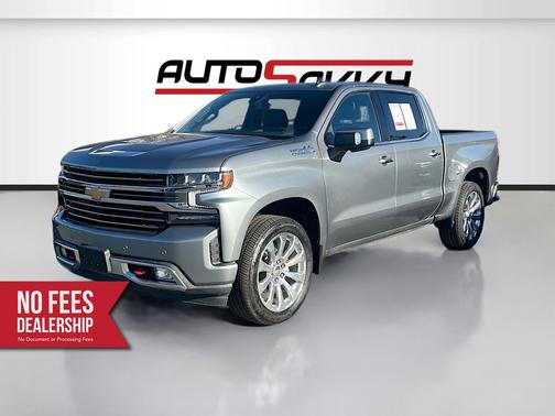 Satin Steel Metallic 2021 Chevrolet Silverado 1500 High Country