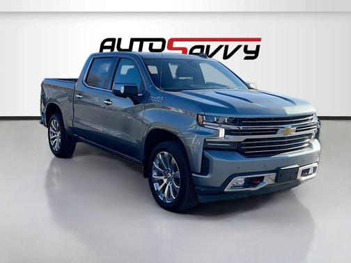 Satin Steel Metallic 2021 Chevrolet Silverado 1500 High Country