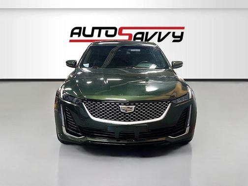 Evergreen Metallic 2021 Cadillac CT5 Luxury RWD
