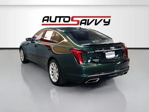 Evergreen Metallic 2021 Cadillac CT5 Luxury RWD