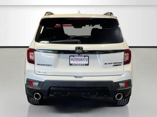 Platinum White Pearl 2025 Honda Passport AWD Black