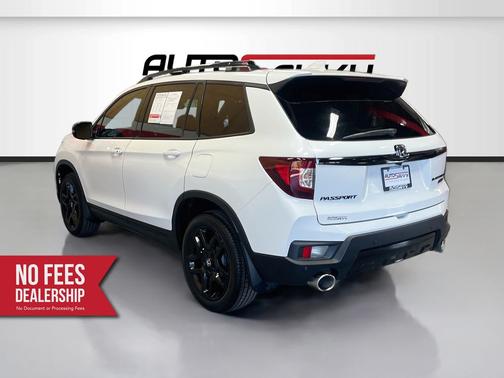 White 2025 Honda Passport Black Edition