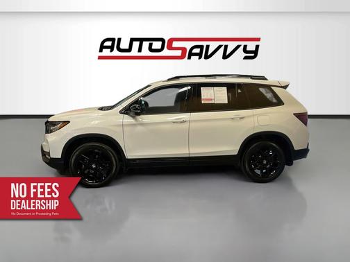 White 2025 Honda Passport Black Edition