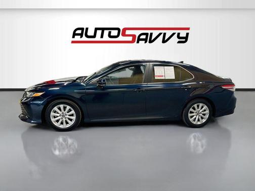 Galactic Aqua Mica 2020 Toyota Camry LE