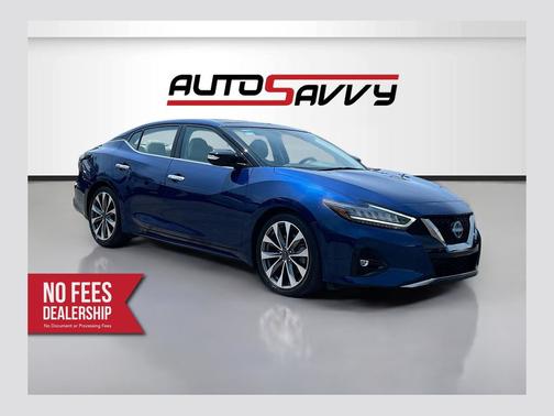 Deep Blue Pearl 2023 Nissan Maxima Platinum