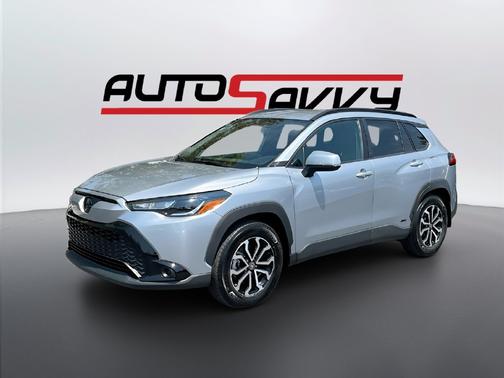 Silver 2024 Toyota Corolla Cross Hybrid SE