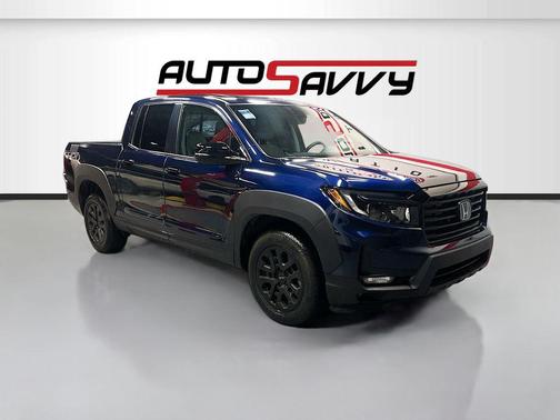 Dark Blue 2023 Honda Ridgeline RTL