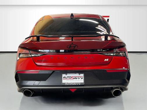 Ultimate red 2025 Hyundai ELANTRA N Base