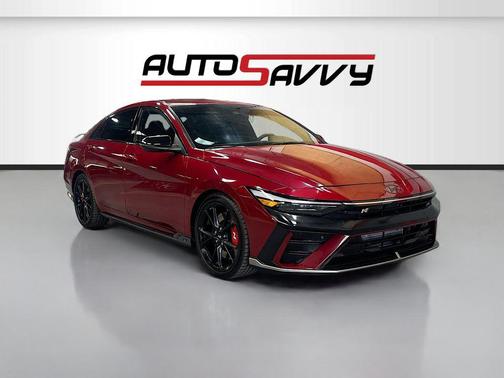 Ultimate red 2025 Hyundai ELANTRA N Base