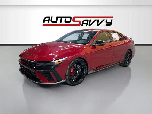 Ultimate red 2025 Hyundai ELANTRA N Base
