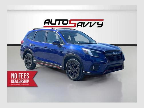 Sapphire Blue Pearl 2023 Subaru Forester Sport