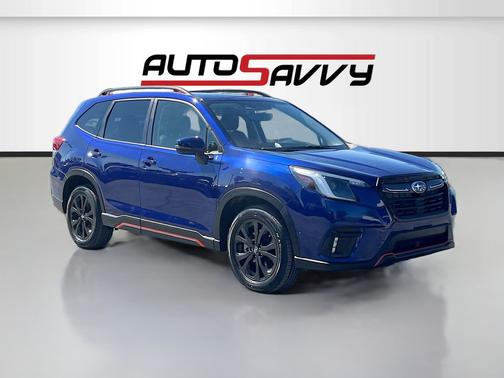 Sapphire Blue Pearl 2023 Subaru Forester Sport