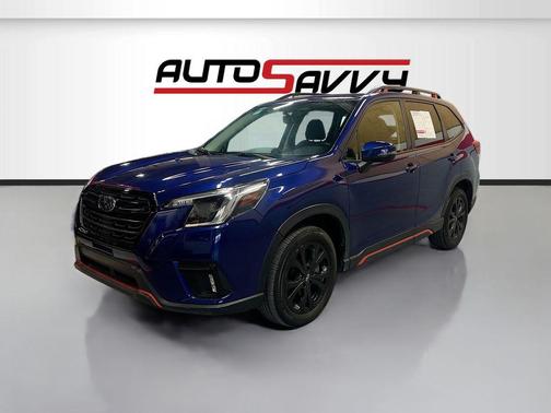 Sapphire Blue Pearl 2024 Subaru Forester Sport