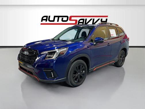 Sapphire Blue Pearl 2024 Subaru Forester Sport