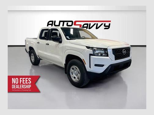 Glacier White 2024 Nissan Frontier S