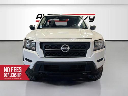 Glacier White 2024 Nissan Frontier S