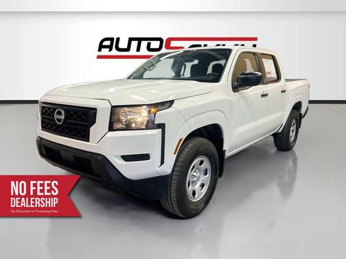 Glacier White 2024 Nissan Frontier S