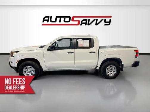 Glacier White 2024 Nissan Frontier S