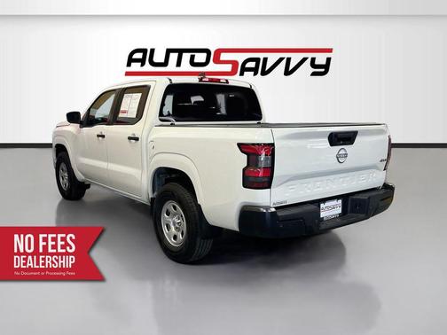 Glacier White 2024 Nissan Frontier S