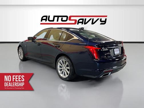 Dark Moon Blue Metallic 2021 Cadillac CT5 Luxury