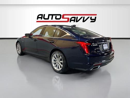 Dark Moon Blue Metallic 2021 Cadillac CT5 Luxury