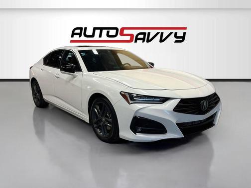 Platinum White Pearl 2025 Acura TLX A-Spec